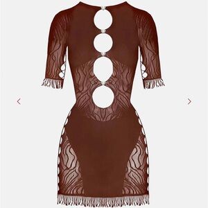 NWT Poster Girl miranda dress in brown